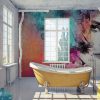 Mural Fresco (artwork):bathroom